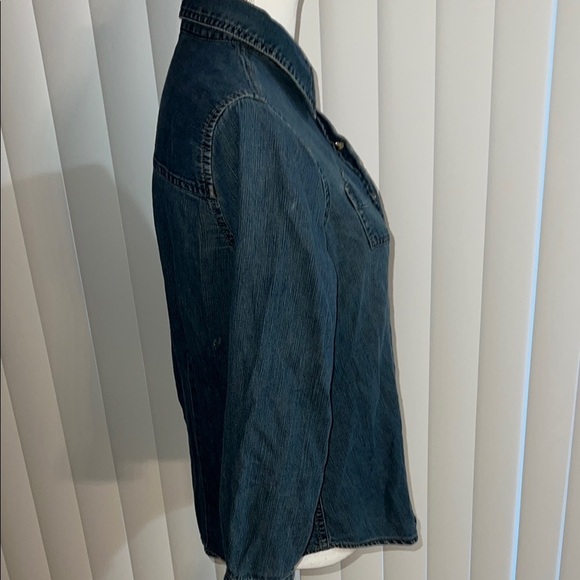 Motherhood maternity Denim Button-Up Shirt - Picture 5 of 7